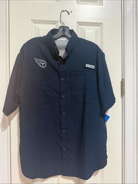 Columbia Tennessee Titans shirt size S